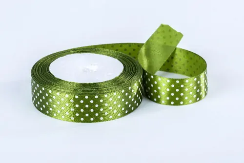 Stuha saténová bodka