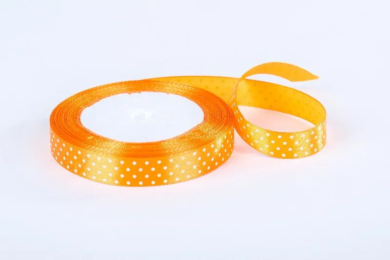 Stuha saténová bodka