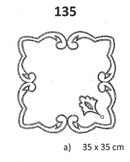 Predtlače na vyšívanie 135