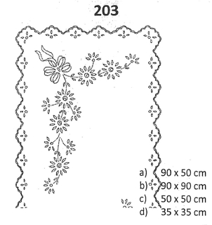Predtlače na vyšívanie 203
