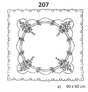 Predtlače na vyšívanie 207