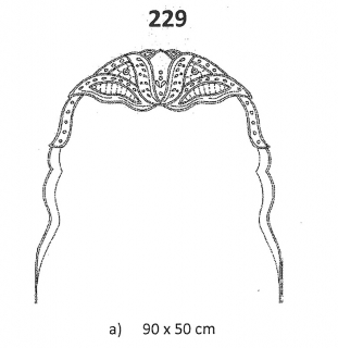 Predtlače na vyšívanie 229
