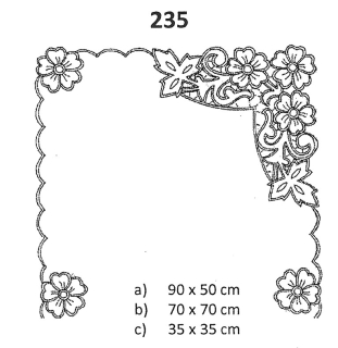 Predtlače na vyšívanie 235