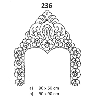 Predtlače na vyšívanie 236