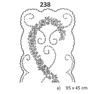 Predtlače na vyšívanie 238