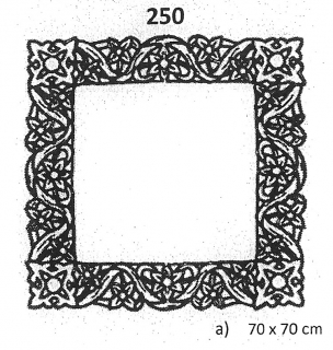 Predtlače na vyšívanie 250