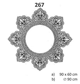 Predtlače na vyšívanie 267