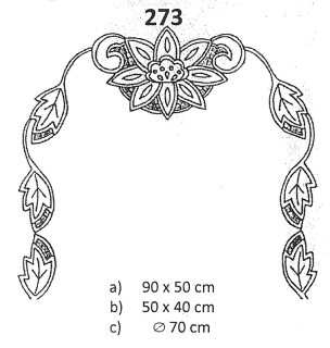 Predtlače na vyšívanie 273