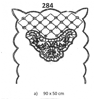 Predtlače na vyšívanie 284
