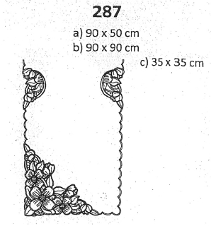 Predtlače na vyšívanie 287