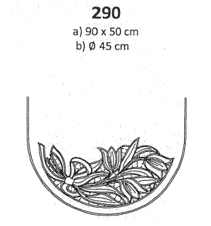 Predtlače na vyšívanie 290