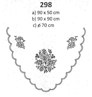 Predtlače na vyšívanie 298
