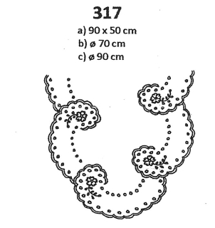 Predtlače na vyšívanie 317