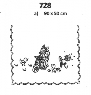 Predtlače na vyšívanie 728